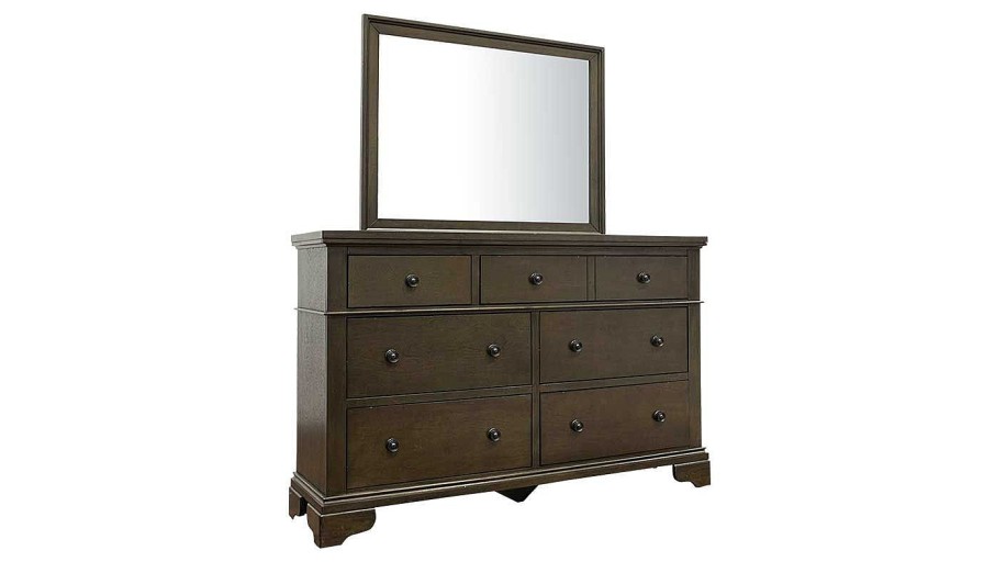 Bedroom JB Home Case Goods Dressers & Mirrors | Daniel Dresser & Mirror