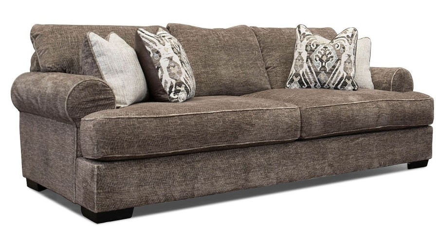 Living Room Dallas Sofa Company Upholstered Sofas | Mustang Tan Sofa