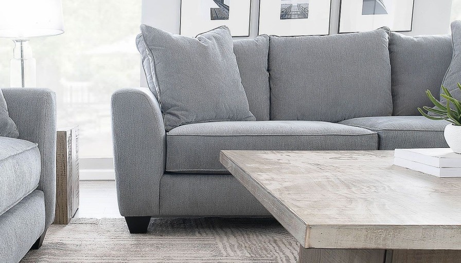 Living Room JB Home Upholstery Upholstered Sofas | Slt Grey Sofa