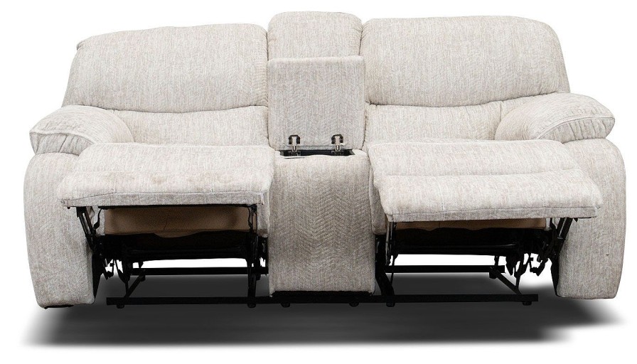 Living Room Dallas Sofa Company Reclining Collections | Lonestar Ii Parchment Power Sofa & Loveseat