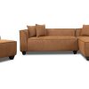 Living Room JB Home Upholstery Upholstered Collections | Rock & Roll Clay 3-Piece Sectional