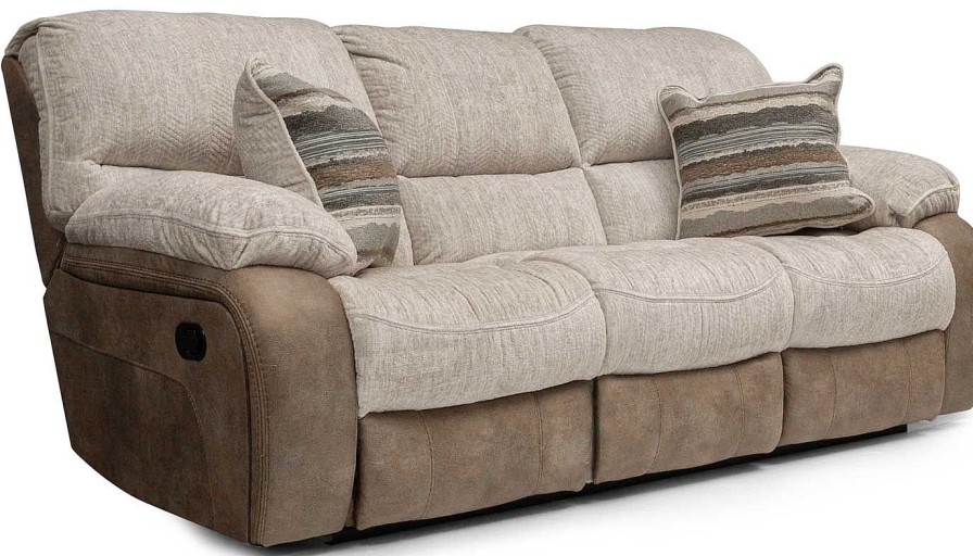 Living Room Dallas Sofa Company Reclining Sofas | Lonestar Beige Power Sofa