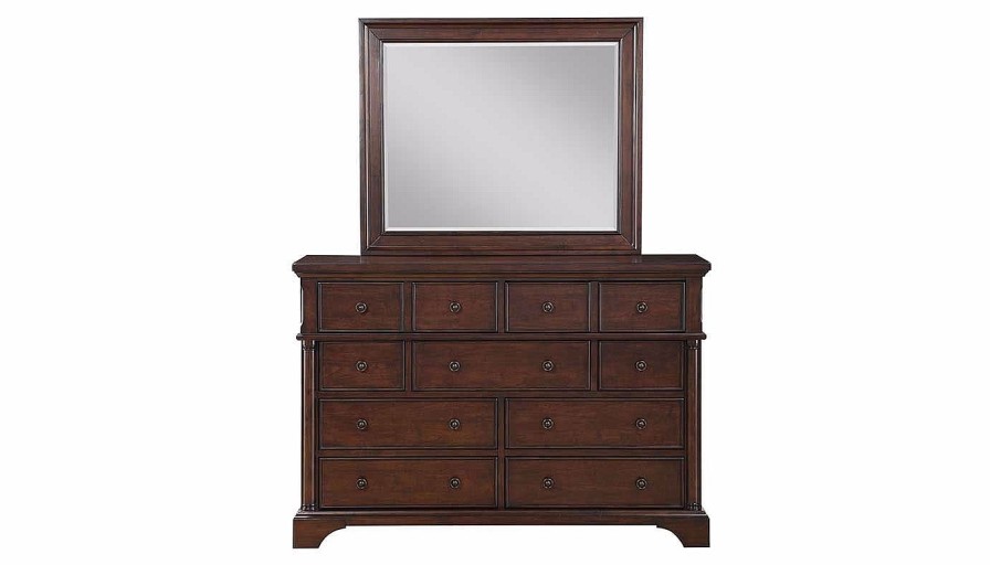 Bedroom JB Home Case Goods Dressers & Mirrors | Caira Dresser & Mirror