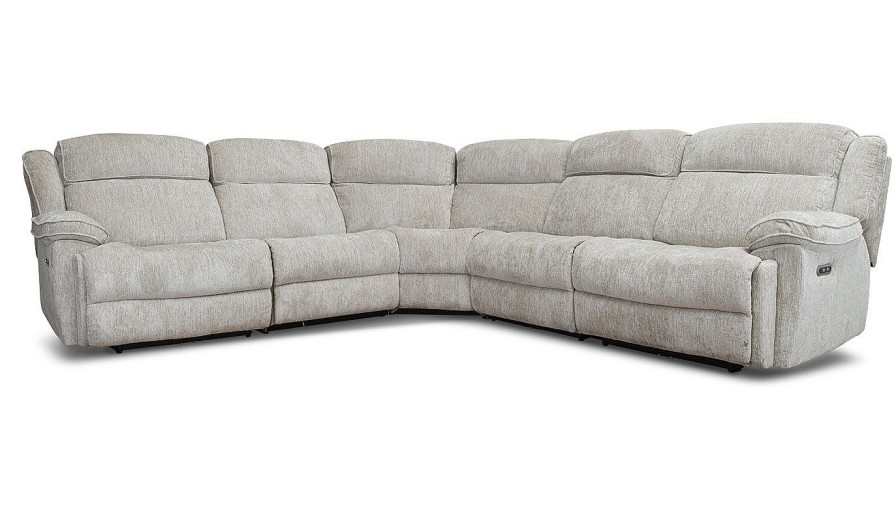 Living Room JB Home Upholstery Modular Sectionals | Easthill Beige 5-Piece Sectional