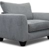 Living Room JB Home Upholstery Upholstered Chairs | Slt Grey Chair