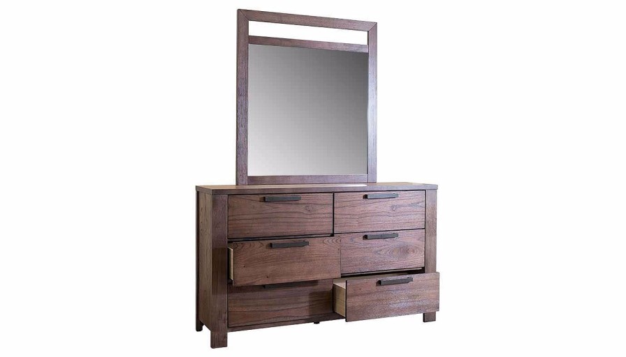 Bedroom JB Home Case Goods Queen Collections | Bradley Queen Bed, Dresser, Mirror & Nightstand