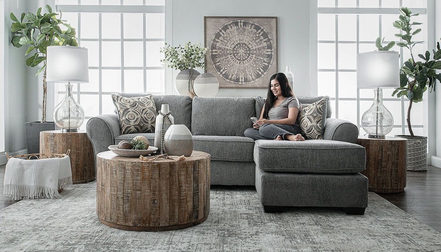 Living Room Dallas Sofa Company Upholstered Collections | Athena Sofa With Chaise