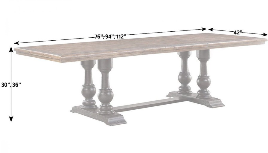 Dining JB Home Case Goods Dining Height Tables | Cassidy Table