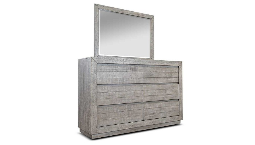 Bedroom JB Home Case Goods King Collections | Lotus King Bed, Dresser, Mirror & Nightstand