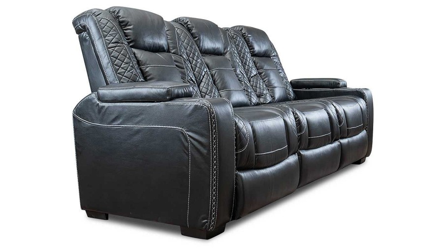 Living Room JB Home Upholstery Reclining Sofas | Augusta Power Sofa