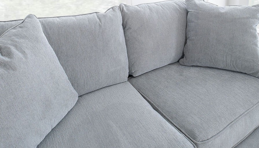 Living Room JB Home Upholstery Upholstered Loveseats | Slt Grey Loveseat