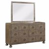 Bedroom JB Home Case Goods Queen Collections | Riverside Queen Bed, Dresser, Mirror & Wooden Nightstand