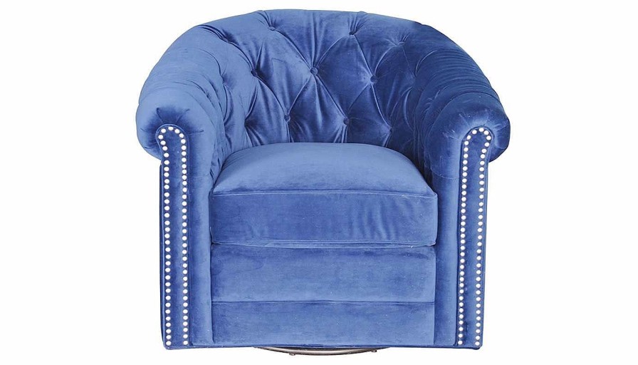 Accents JB Home Upholstery | Artemis Royal Blue Accent Chair